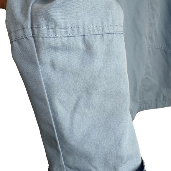 Mackintosh New England Womens Button Up Jacket Petite Small Blue Detachable Hood - Picture 8 of 11